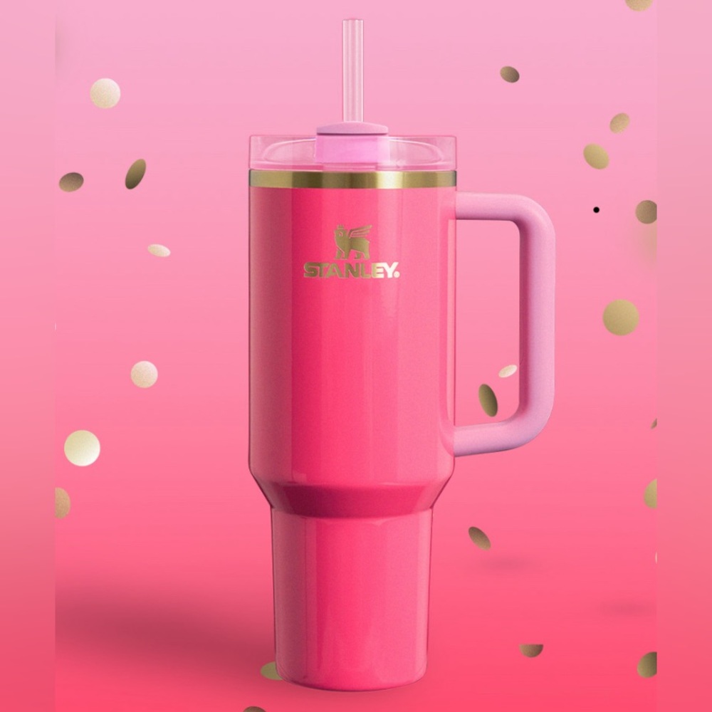 LIMITED EDITION Stanley Pink Parade Quencher H2.0 FlowState™ Tumbler 40oz.